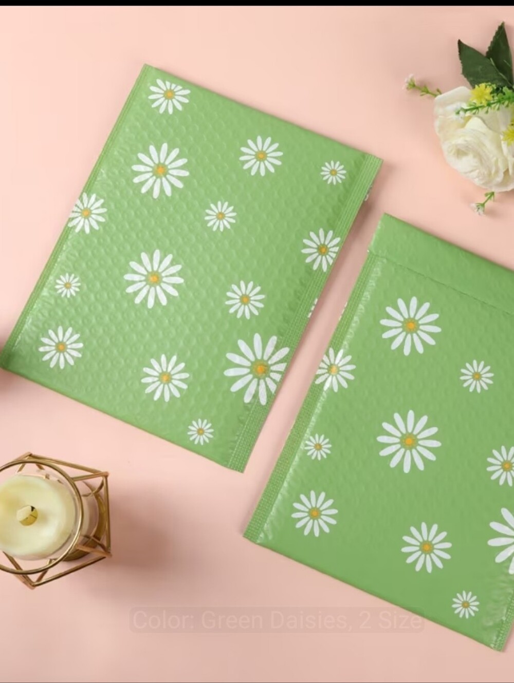 Bubble Daisy Mailers - 20 Pk